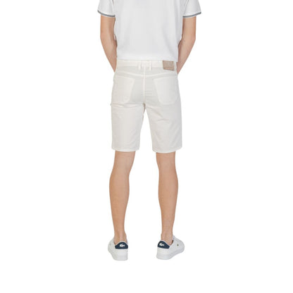 White Cotton Bermuda