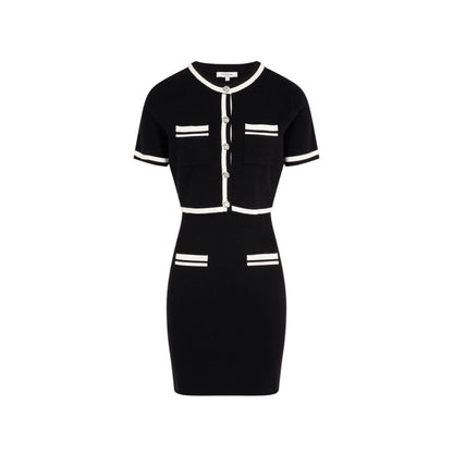 Black Viscose Short