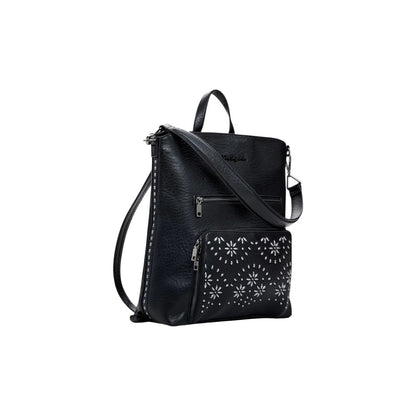 Black Polyethylene Backpack