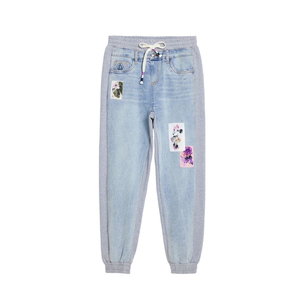 Light Blue Cotton Boyfriend Jean