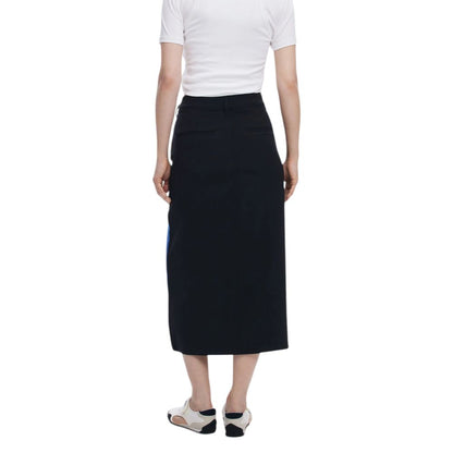 Blue Polyester Long