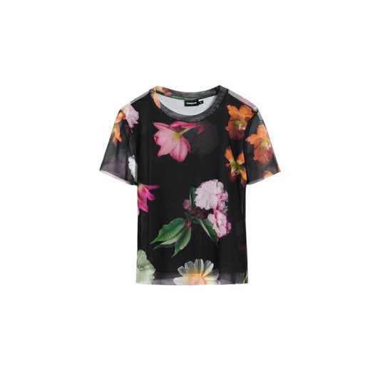 Black Polyester T-Shirt
