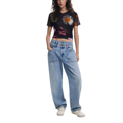 Black Polyester T-Shirt