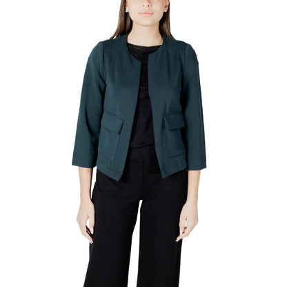 Green Modal Jackets & Coat