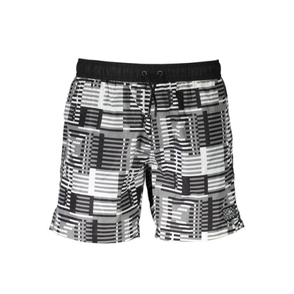 Black Polyester Swimwear