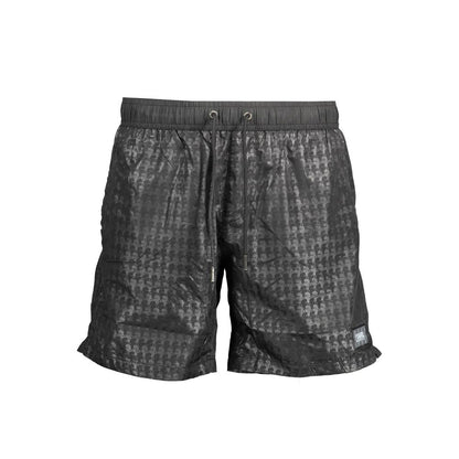 Black Polyester Swimwear