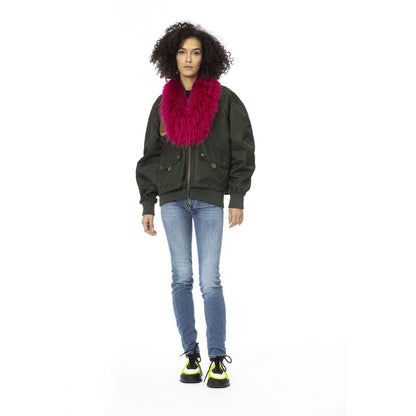 Green Polyamide Jackets & Coat
