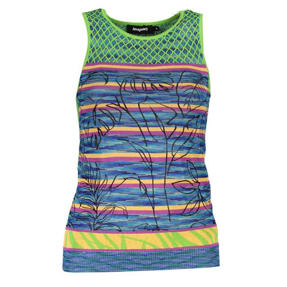 Green Cotton Tank Top