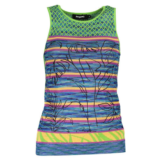 Green Cotton Tank Top