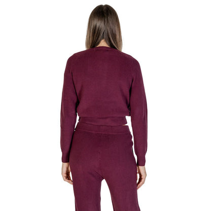 Purple Viscose Sweater
