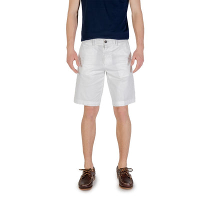 White Cotton Bermuda