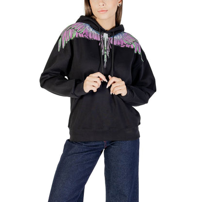Black Cotton Hoody