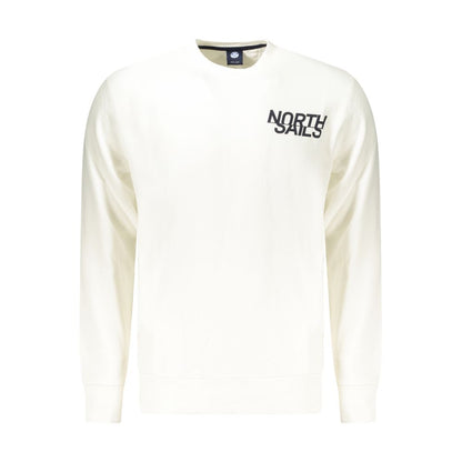 White Cotton Sweatshirt