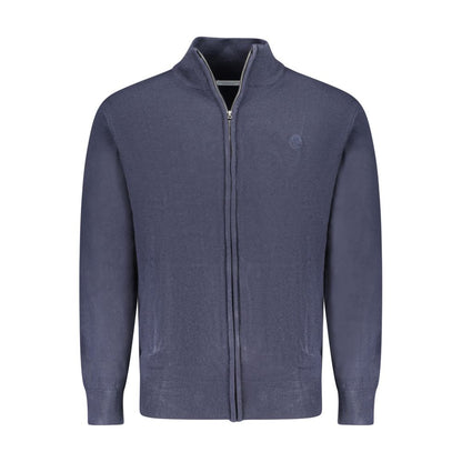 Blue Nylon Sweater
