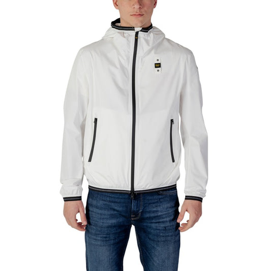 Blauer Vindjacka Man