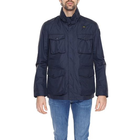 Blauer Jacka Man