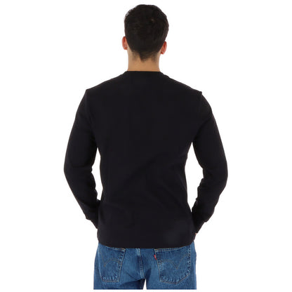Blauer T-shirt Man
