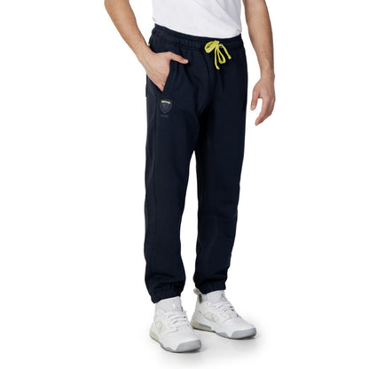 Blauer Byxor Man
