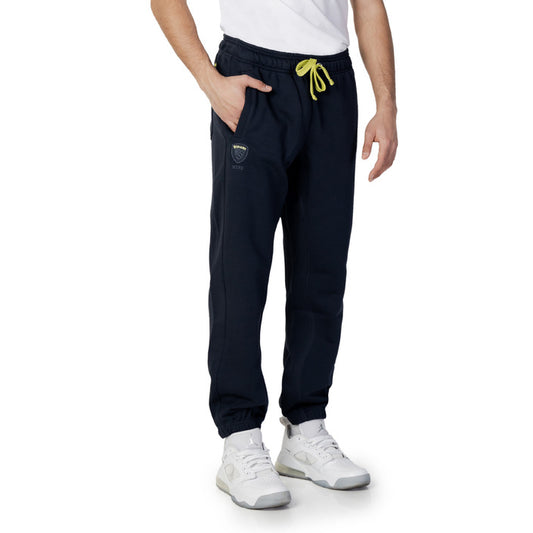 Blauer Byxor Man