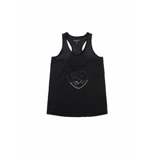 Blauer Tank-Top Kvinna