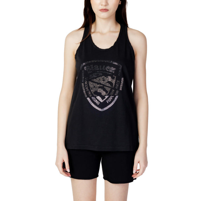 Blauer Tank-Top Kvinna